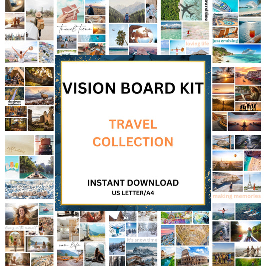 Travel Vision Board Kit