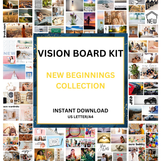 New Beginnings Vision Board Kit