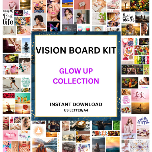 Glow Up Vision Board Kit